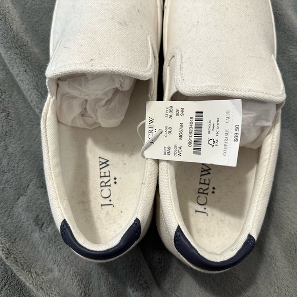 I. Crew Canvas Slip Ons / Men’s Sz 9 - Picture 2 of 5